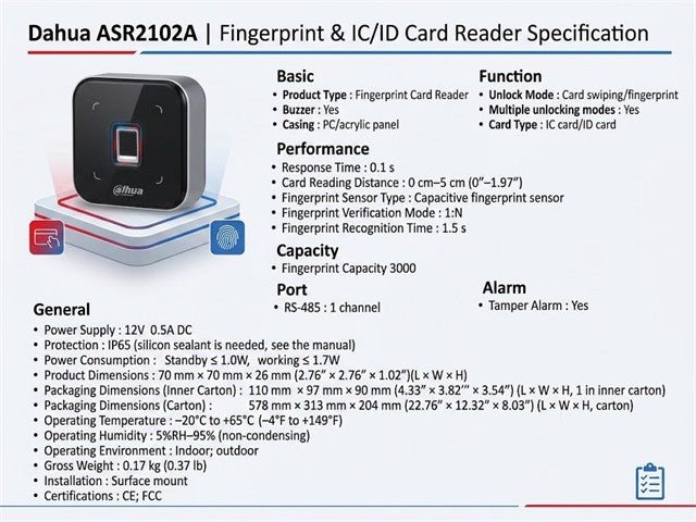 DHA ASR2102A - Access Automation - 6939554951145