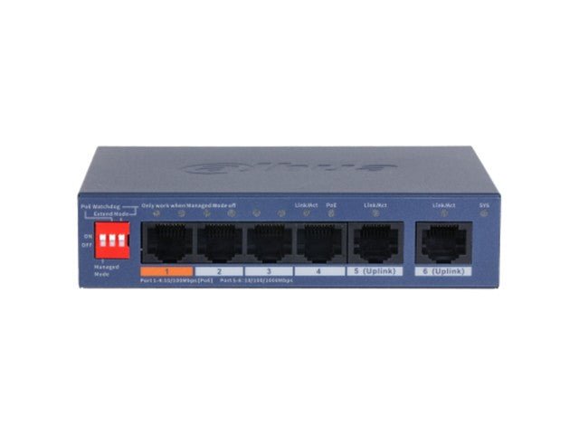 DHA CS4006 - 4ET2GT - 60 - Network Hubs & Switches - 6939554921773