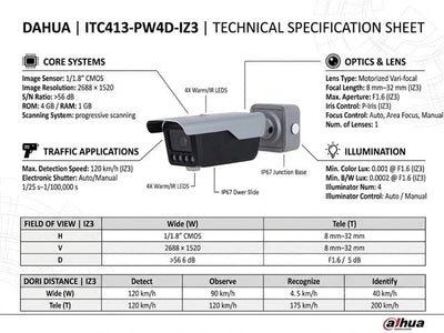 DHA ITC413-PW4D-IZ3 - CCTV Products & Accessories - 6923172581372