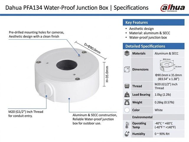 DHA PFA134 - Junction Boxes - 6939554903502