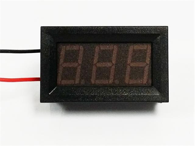 DPM/BDD DIG VOLTMETER 5 - 120V RED - Panel Meters - 
