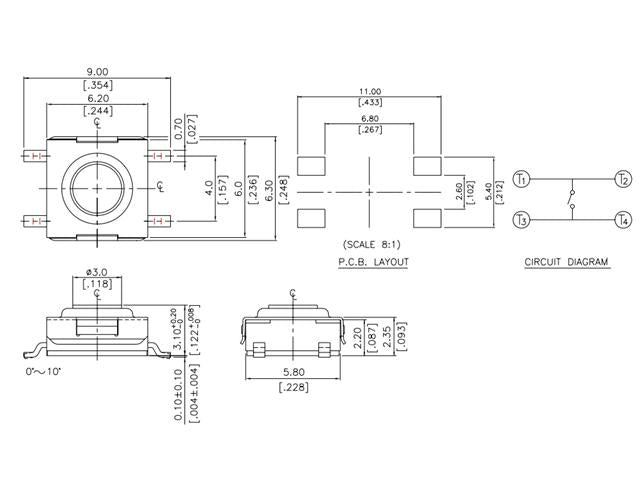 DTSMW66N - V - B - Switches -