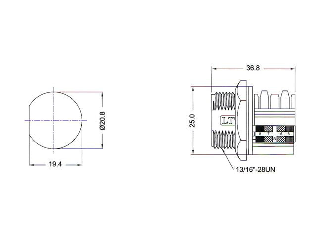 XY-RJ45B/8-ETW-GY