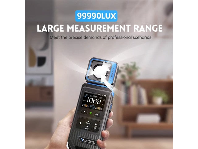 FNIRSI FPM-02 HI-PREC LUX METER