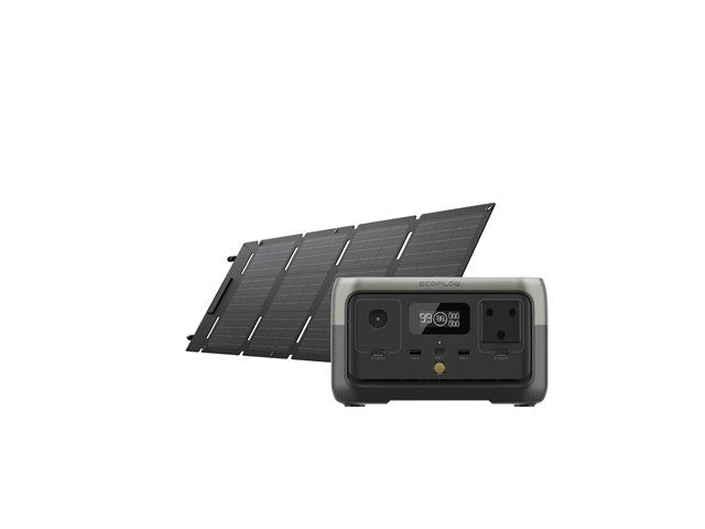 ECOFLOW RIVER 2 SOLAR KIT - Solar -