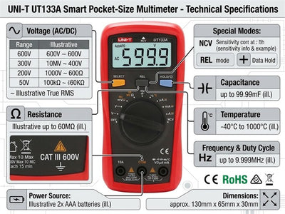 UNI-T UT133A