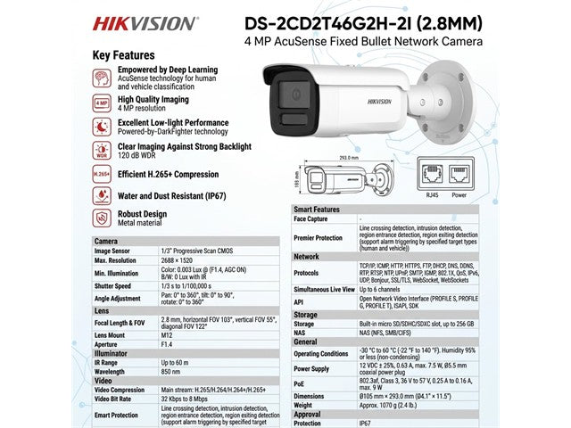 HKV DS-2CD2T46G2H-2I (2.8MM)