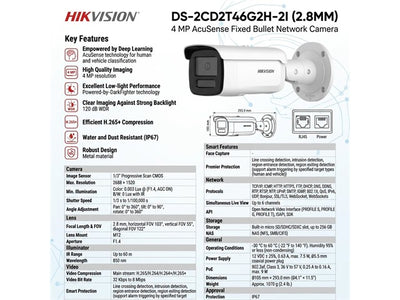 HKV DS-2CD2T46G2H-2I (2.8MM)