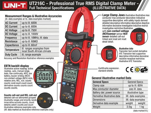 UNI-T UT216C