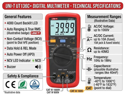 UNI-T UT136C+