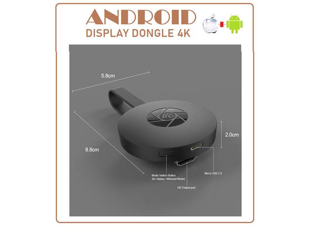 ANDROID DISPLAY DONGLE 4K