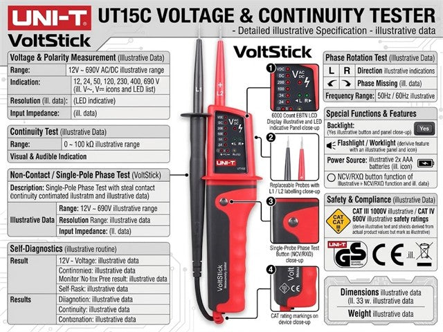 UNI-T UT15C