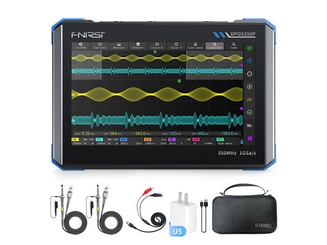 FNIRSI DPOS350P 350MHZ 4IN1 SCOP - Oscilloscopes -