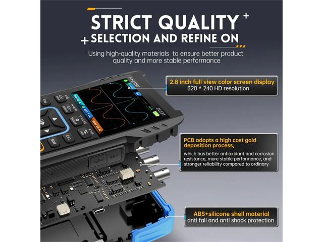 FNIRSI DSO2C23T DUAL CH 10MHZ - Oscilloscopes -