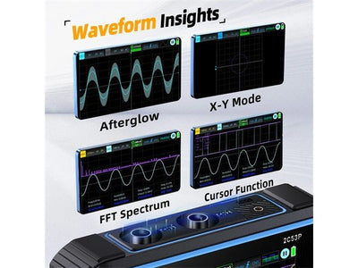 FNIRSI DSO2C53P 2CH 50MHZ TOUCH - Oscilloscopes -