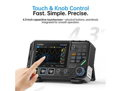 FNIRSI DSO2D15P 2CH 100MHZ 3IN1 - Oscilloscopes -