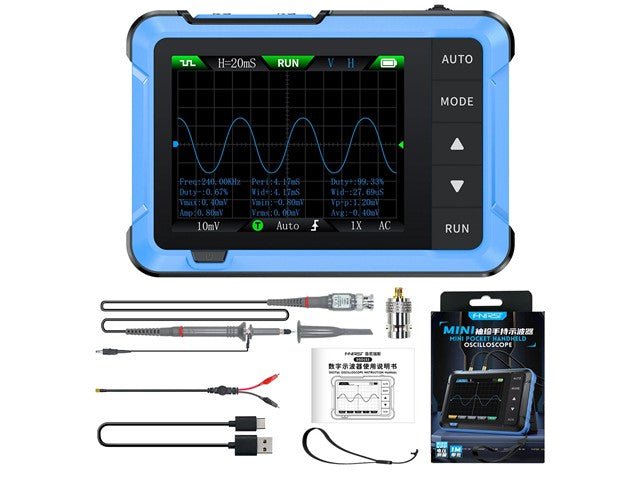 「DEMO2」nanosounds FNIRSI DSO510 10MHZ 2IN1 SCOPE - Communica [Part No: FNIRSI DSO510