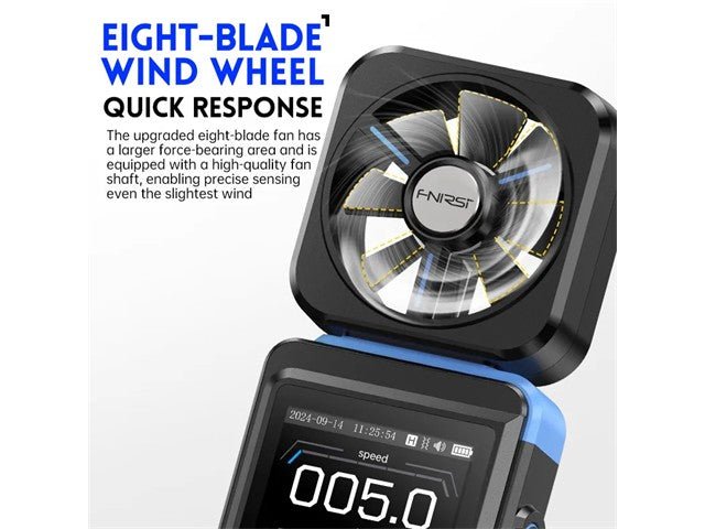 FNIRSI FAM - 02 DIG ANEMOMETER - Environmental Test Equipment -