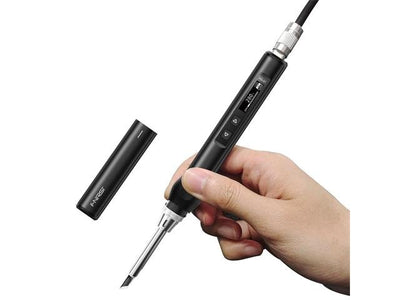 FNIRSI HS - 01F SOLDERING IRON BLK - Solder Irons & Tips -
