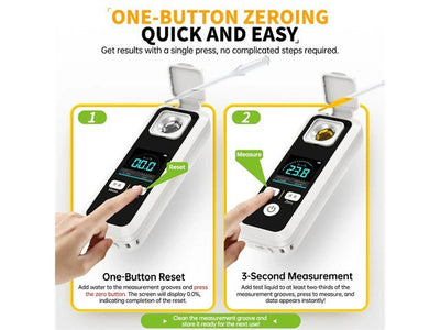 FNIRSI JBM-20 BRIX REFRACTOMETER - Environmental Test Equipment -