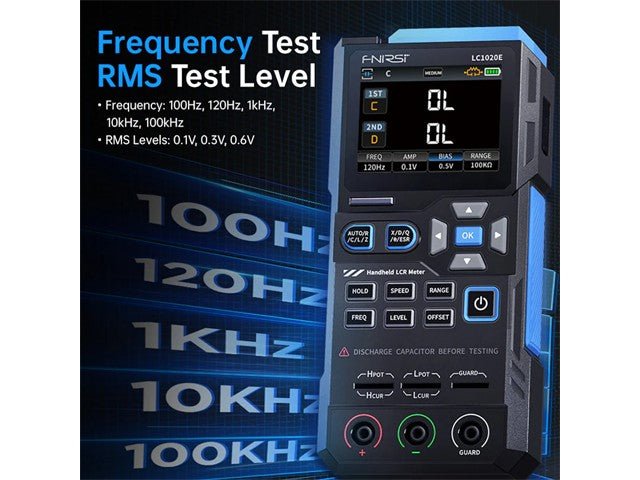 FNIRSI LC1020E PREC LCR METER - Multimeters & Voltmeters -