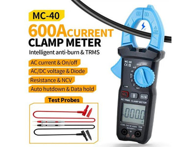 FNIRSI MC - 40 DIG CLAMP M/METER - Clamp Multimeters & Accessories -
