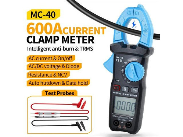 Dig Meter FNIRSI MC-40 DIG CLAMP M/METER - Communica [Part No: FNIRSI MC-40 DIG ...