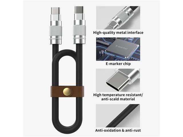 FNIRSI USB CABLE TYPE - C/C 1.2M - Test Leads & Probes -