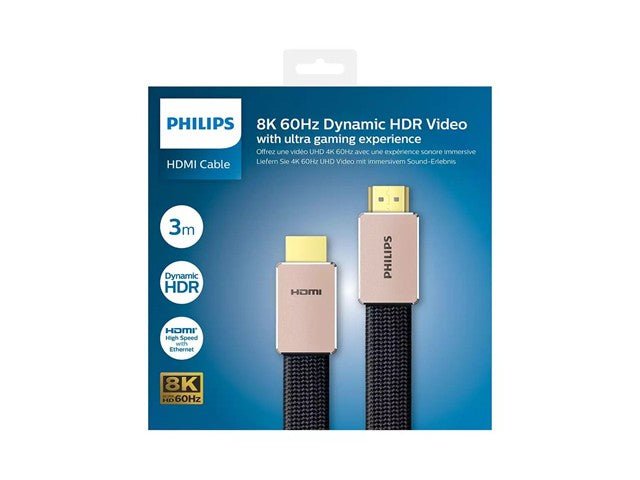 HDMI - HDMI 3M 8K PHILIPS - Computer Network Leads - 4895229116951