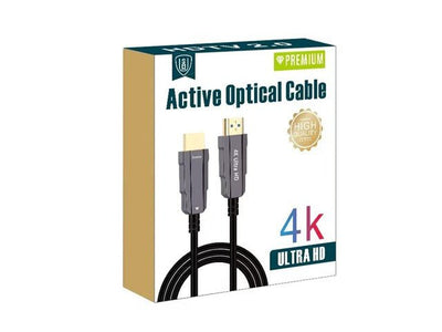 HDMI-HDMI ACTIVE 4K FIBER 50M T1 - Audio / Video Leads - 8051128102185