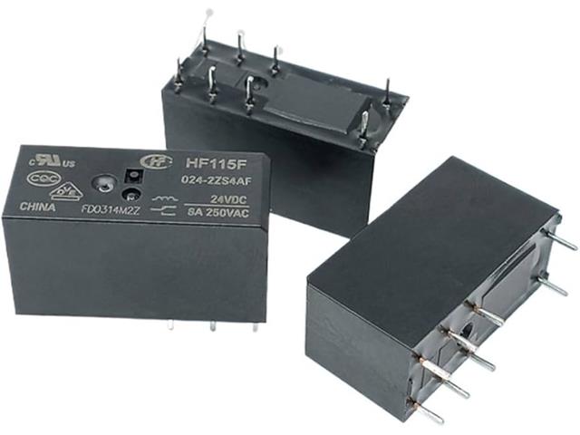 HF115F - A - 024 - 2ZS4AF - Relays -