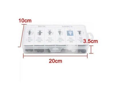 HKD 100PC CAR PANEL FIX KIT - Fasteners Hardware -
