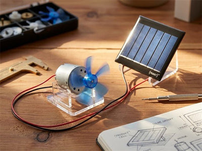 HKD 1,5-6V SOLAR DC MOTOR+PANEL - Motors, Motor Drivers & Controllers -