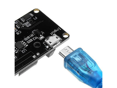 HKD 1X18650 BATT HOLD/CHRG+CABLE - ESP8266 & ESP32 Modules -