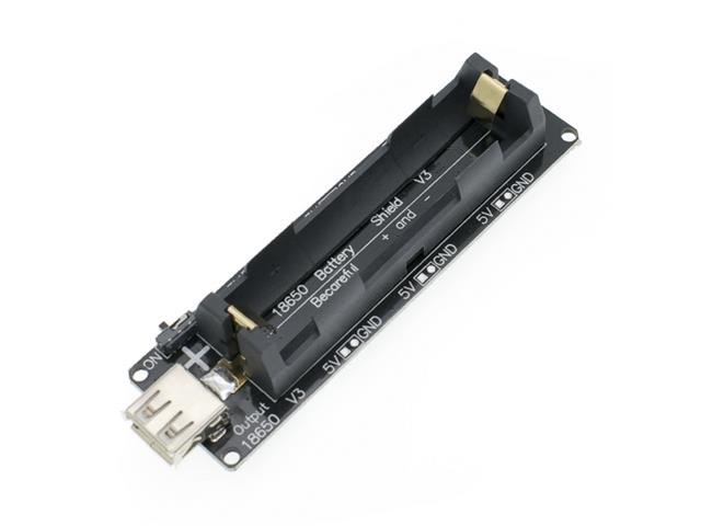 HKD 1X18650 BATT HOLD/CHRG+CABLE - ESP8266 & ESP32 Modules -
