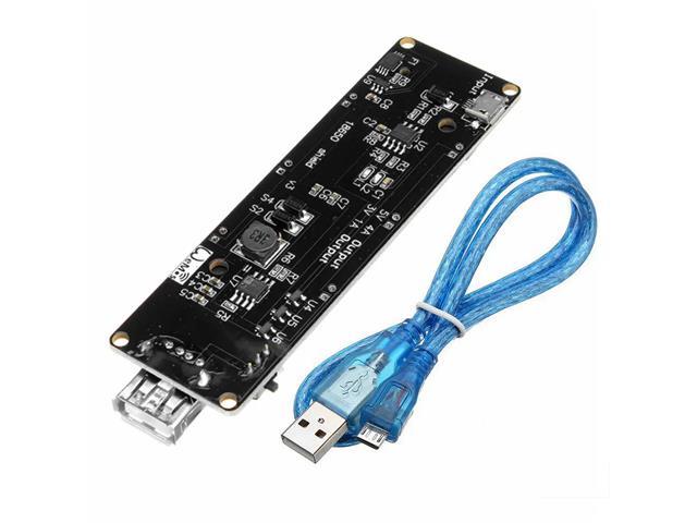 HKD 1X18650 BATT HOLD/CHRG+CABLE - ESP8266 & ESP32 Modules -