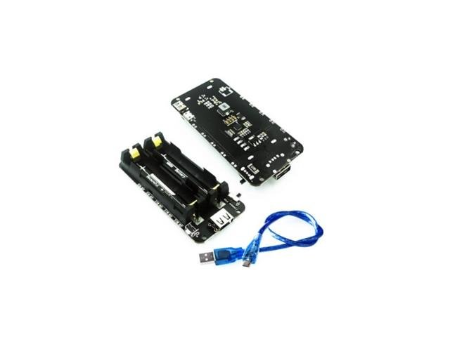 HKD 2X18650 BATT HOLD/CHRG+CABLE - Power, Battery & Solar -