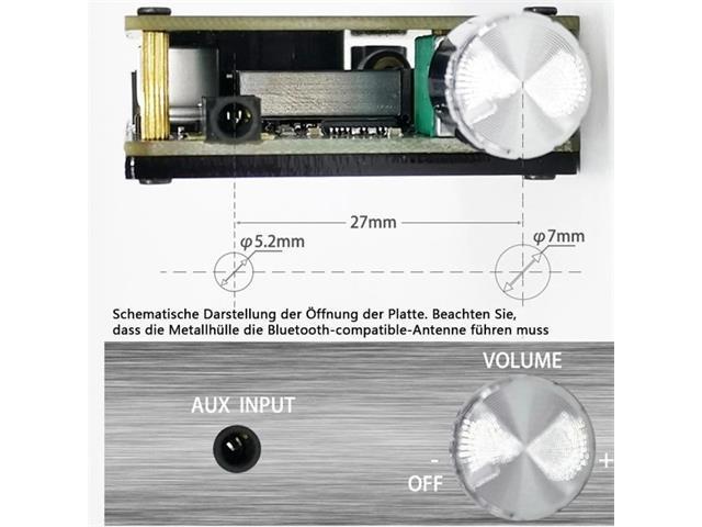 HKD 2X50W TPA3116D2 BL/TOOTH AMP - Audio / Amplifiers ect -