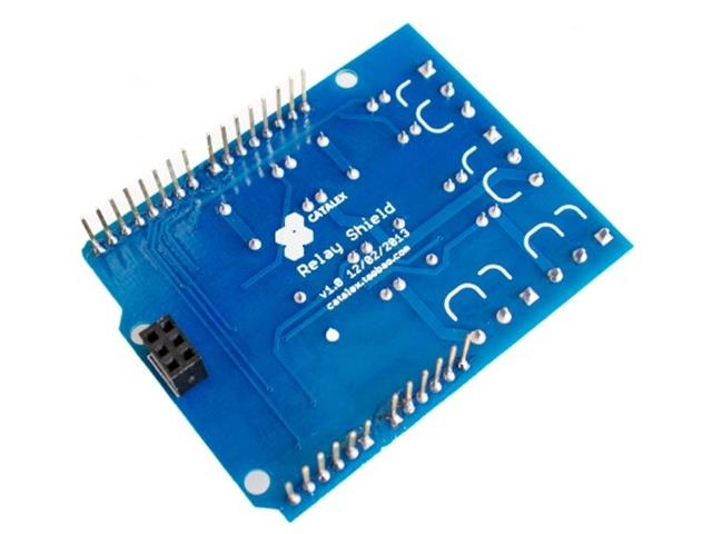 HKD 4 CHANNEL RELAY SHIELD - Power, Battery & Solar -