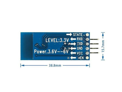 HKD BLUETOOTH TRCVR MODULE HC06 - Communications - BMT BLUETOOTH TRCVR MODULE HC06