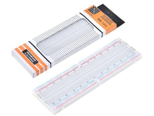 HKD BREADBOARD 16,5X5,5CM 830TP - Boards with Tie Points - CMU BREADBOARD 16,5X5,5CM 830TP