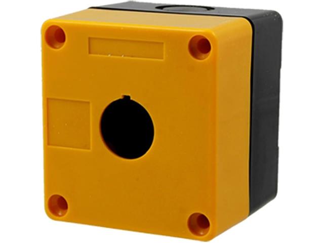 HKD BX1 - 22 IP65 PB ENCLOSURE YEL - Plastic Enclosures -