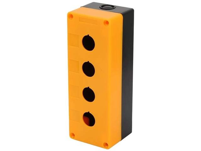 HKD BX4-22 IP65 PB ENCLOSURE YEL - Plastic Enclosures -