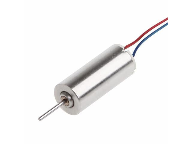 thumbnail image 2 of 6x10mm Coreless Micro DC Motor DC 1.5-3.7V 35000RPM Micro Motor For Airplane Model RC Toys - (10 Pcs 2 of 13