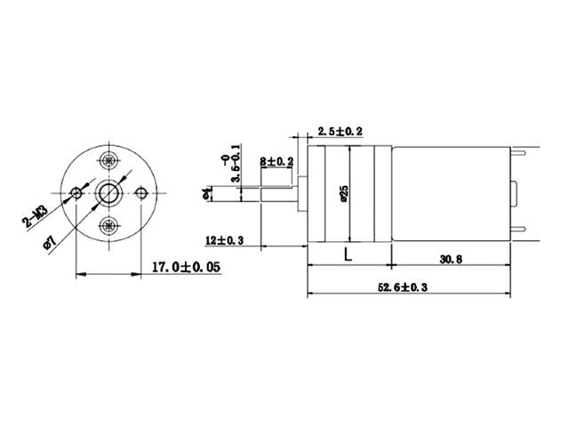 HKD DC MOTOR 12V 130RPM - Motors, Motor Drivers & Controllers -