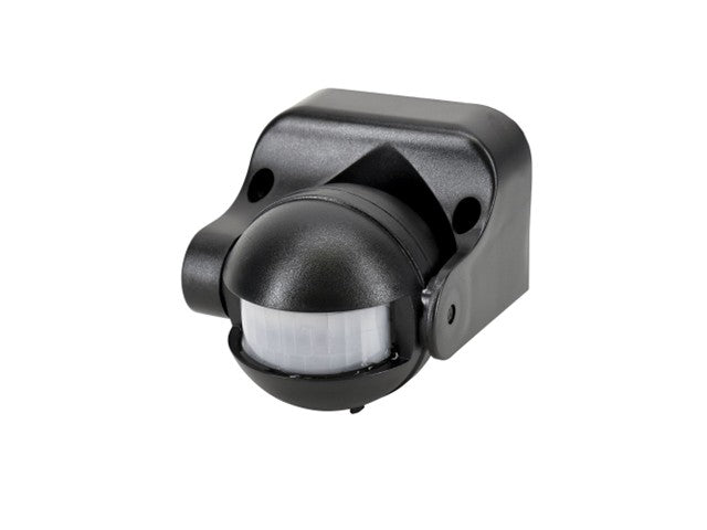 HKD IP44 OUTDOOR PIR 220VAC BLK - Sensors -