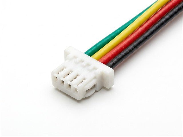 HKD JST-SH1 S/END 4 PIN CAB 5/PK - IoT Cables - CMU JST-SH1 S/END 4 PIN CAB 5/PK