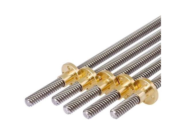 HKD M8 LEAD SCREW+NUT 300MM - 3D Printer Accessories - BSK M8 LEAD SCREW+NUT 300MM