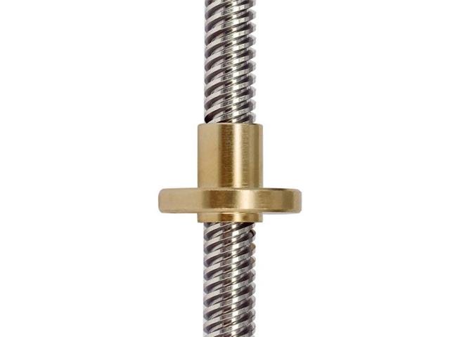 HKD M8 LEAD SCREW+NUT 300MM - 3D Printer Accessories - BSK M8 LEAD SCREW+NUT 300MM