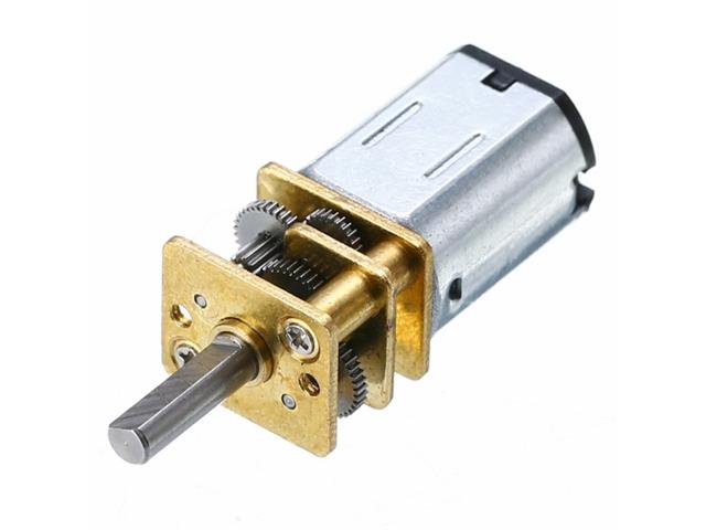 HKD N20 GEAR MOTOR 100RPM@6V - Motors, Motor Drivers & Controllers - CMU N20 GEAR MOTOR 100RPM@6V